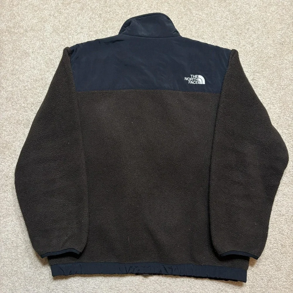 The North Face Denali Jacket Boys Large 14/16 Brown Fleece Full Zip Polartec